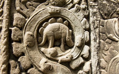 Is the Cambodian Stegosaur-like Carving Another Argument Creationists Should Not Use?